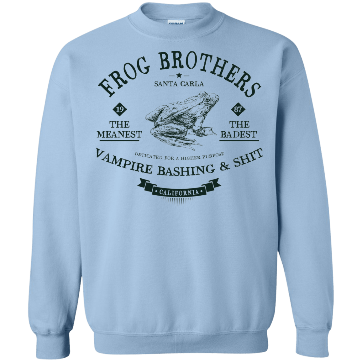 Sweatshirts Light Blue / Small Frog Brothers Crewneck Sweatshirt