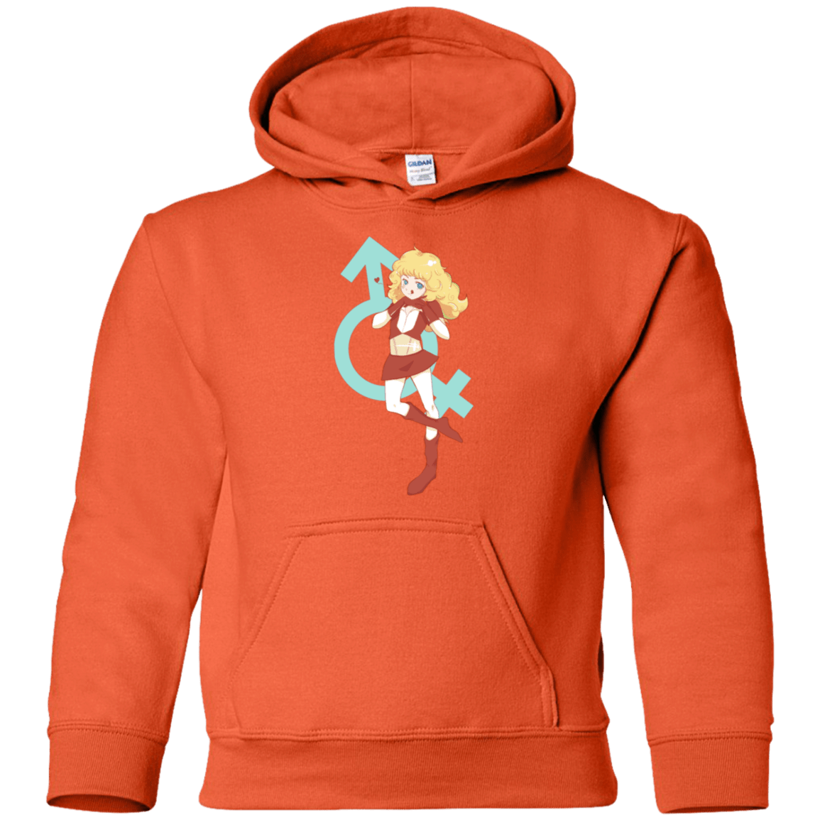 Sweatshirts Orange / YS Frol Youth Hoodie