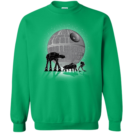 Sweatshirts Irish Green / Small Full Moon Over Empire Crewneck Sweatshirt