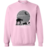 Sweatshirts Light Pink / Small Full Moon Over Empire Crewneck Sweatshirt