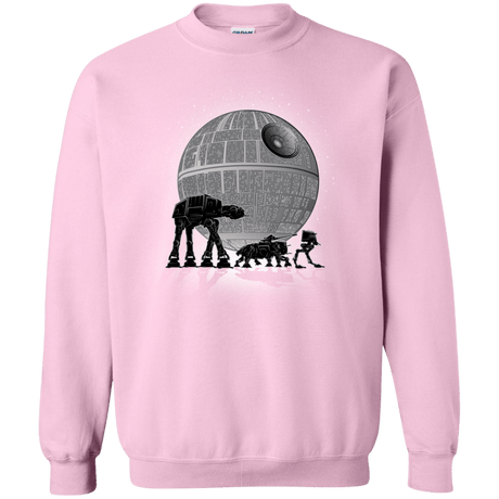 Sweatshirts Light Pink / Small Full Moon Over Empire Crewneck Sweatshirt