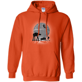 Sweatshirts Orange / Small Full Moon Over Empire Pullover Hoodie