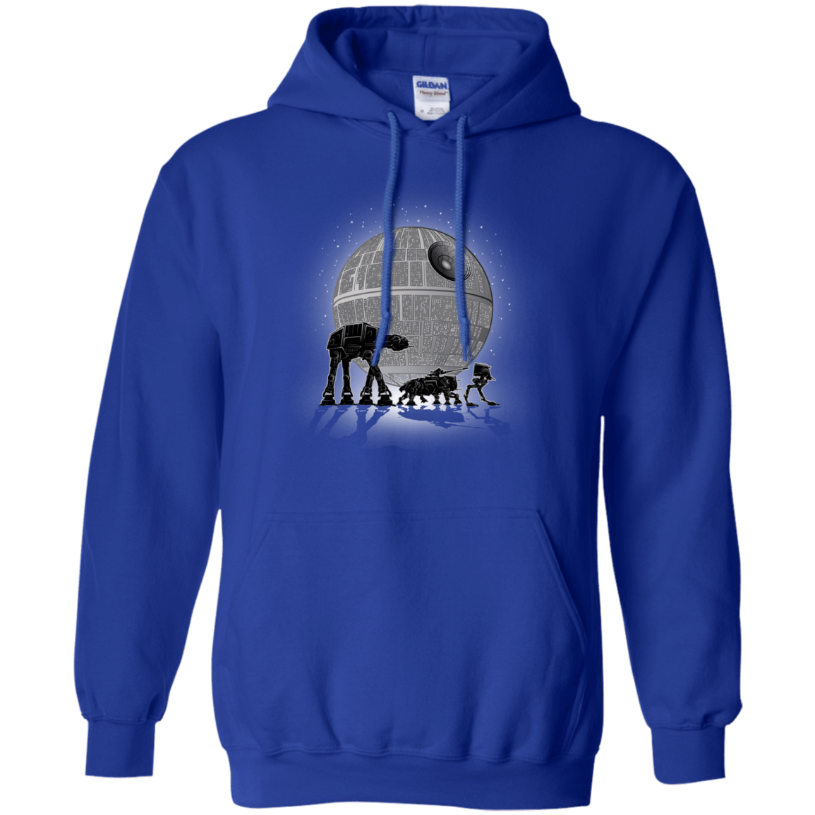 Sweatshirts Royal / Small Full Moon Over Empire Pullover Hoodie