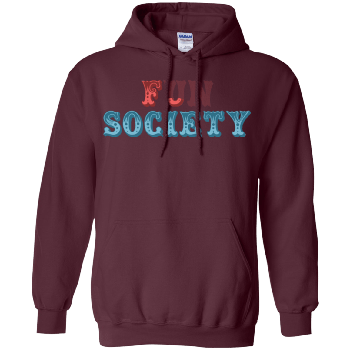 Sweatshirts Maroon / Small Fun Society Pullover Hoodie