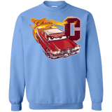 Sweatshirts Carolina Blue / Small Fury And Fire Crewneck Sweatshirt