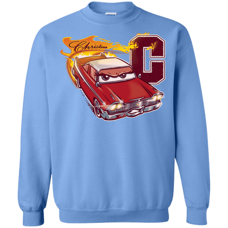 Sweatshirts Carolina Blue / Small Fury And Fire Crewneck Sweatshirt