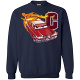 Sweatshirts Navy / Small Fury And Fire Crewneck Sweatshirt