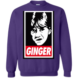 Sweatshirts Purple / Small GINGER Crewneck Sweatshirt