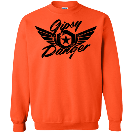 Sweatshirts Orange / Small Gipsy danger Crewneck Sweatshirt