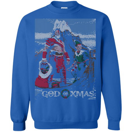 Sweatshirts Royal / S GOD OF XMAS Crewneck Sweatshirt