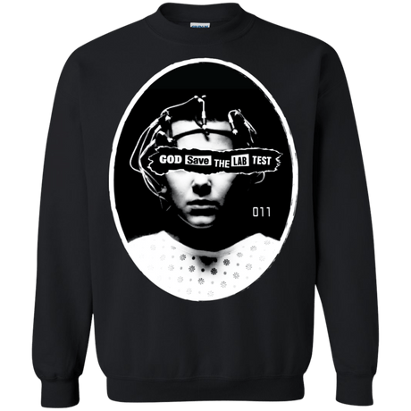 Sweatshirts Black / S God Save The Lab Test Crewneck Sweatshirt