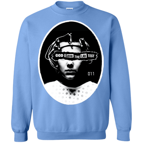 Sweatshirts Carolina Blue / S God Save The Lab Test Crewneck Sweatshirt