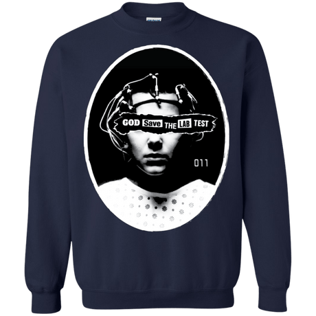 Sweatshirts Navy / S God Save The Lab Test Crewneck Sweatshirt