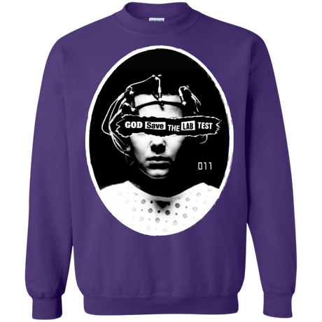 Sweatshirts Purple / S God Save The Lab Test Crewneck Sweatshirt