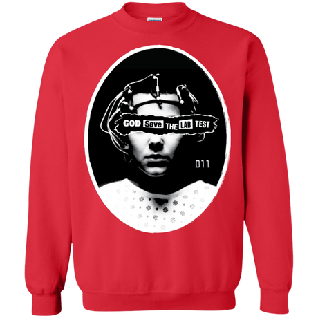 Sweatshirts Red / S God Save The Lab Test Crewneck Sweatshirt