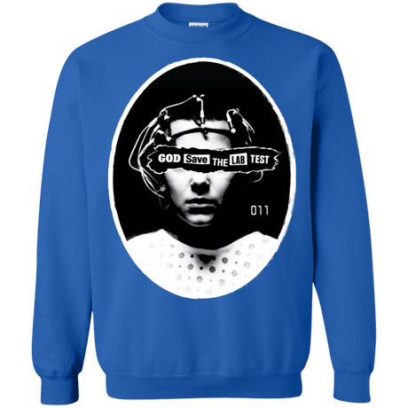 Sweatshirts Royal / S God Save The Lab Test Crewneck Sweatshirt