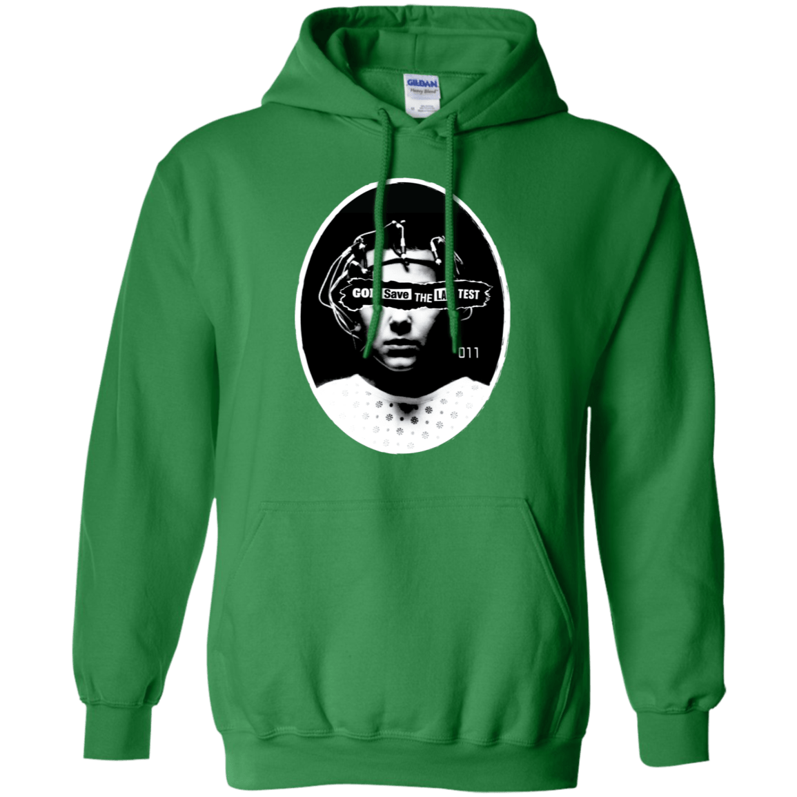 Sweatshirts Irish Green / S God Save The Lab Test Pullover Hoodie