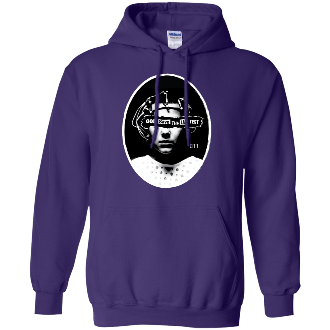 Sweatshirts Purple / S God Save The Lab Test Pullover Hoodie