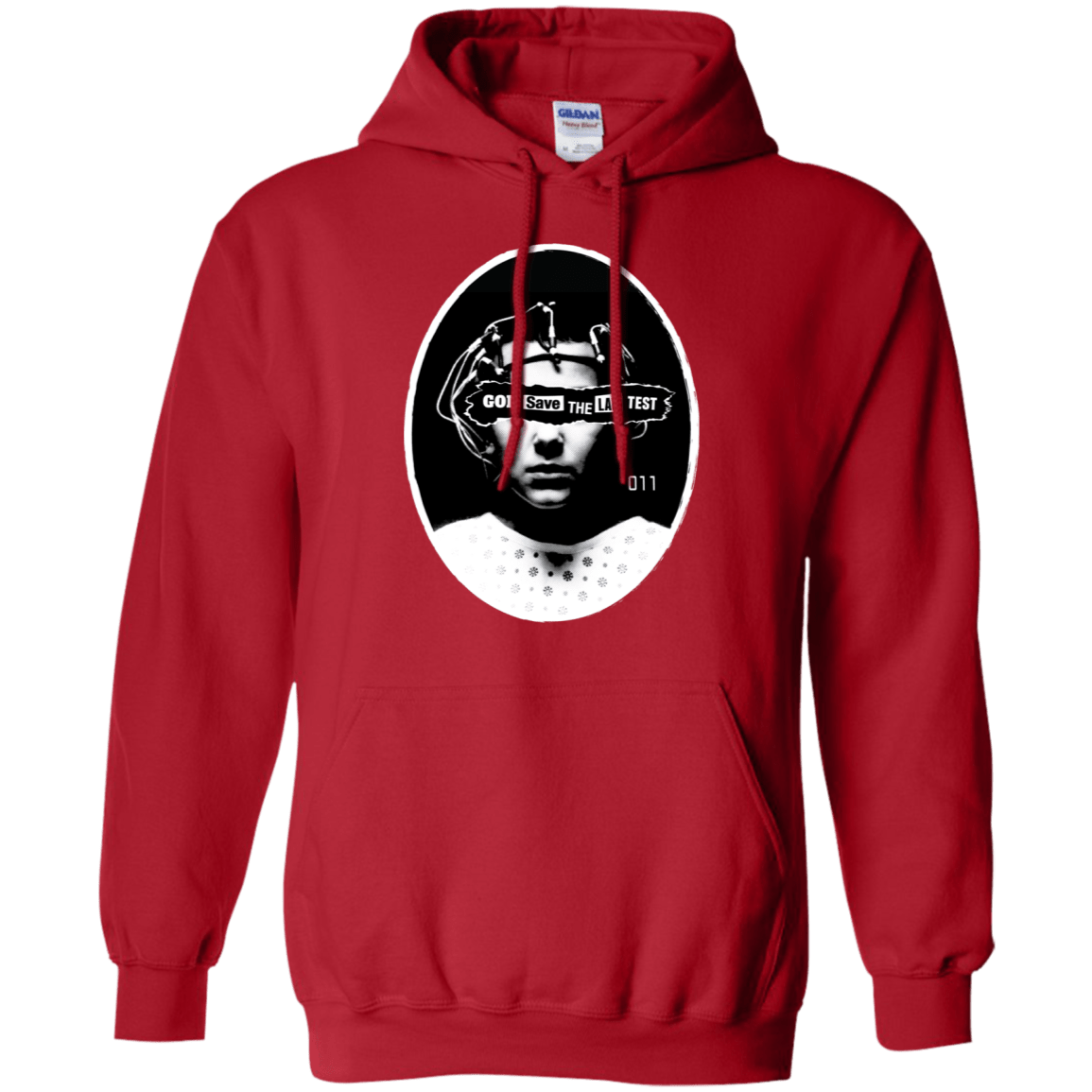 Sweatshirts Red / S God Save The Lab Test Pullover Hoodie