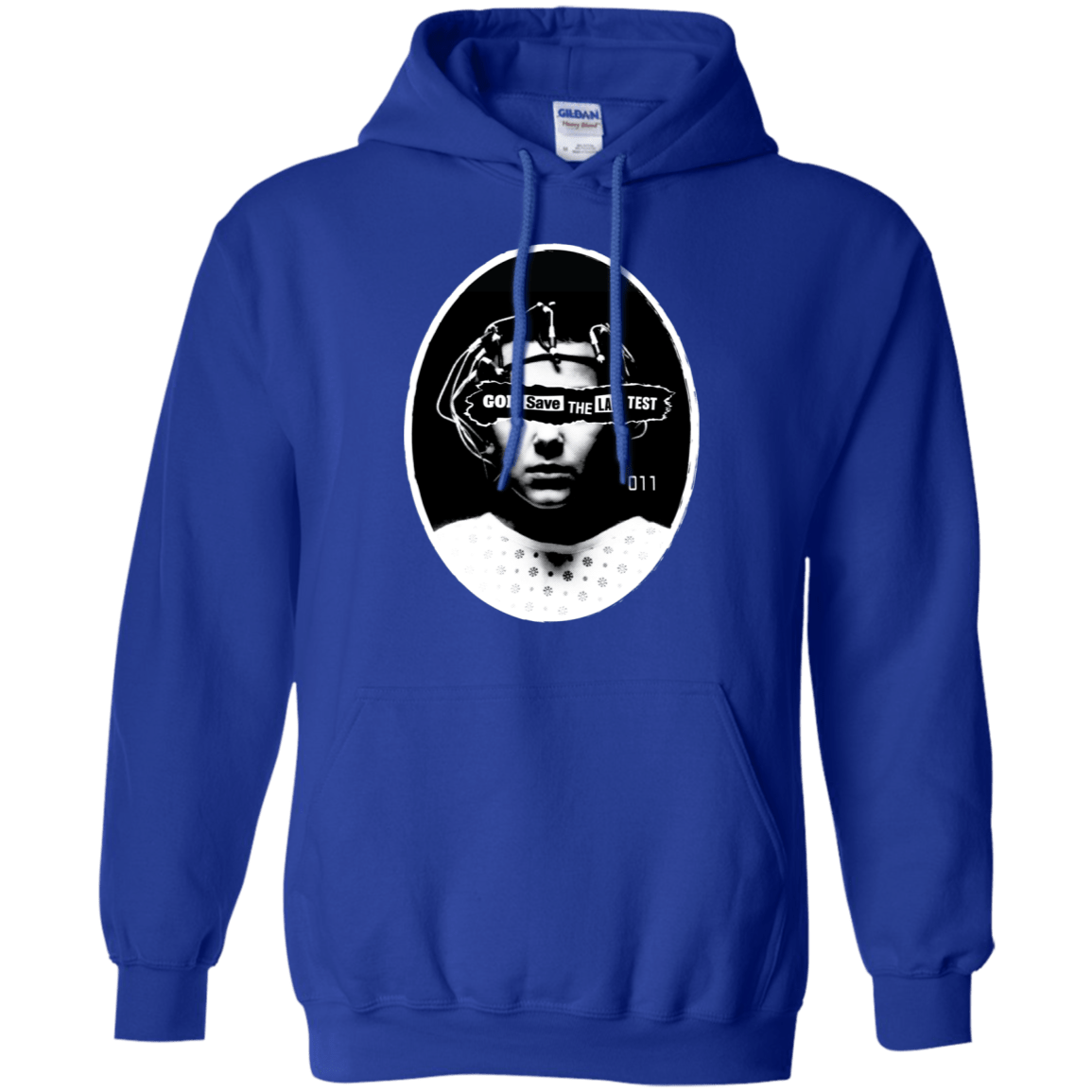 Sweatshirts Royal / S God Save The Lab Test Pullover Hoodie