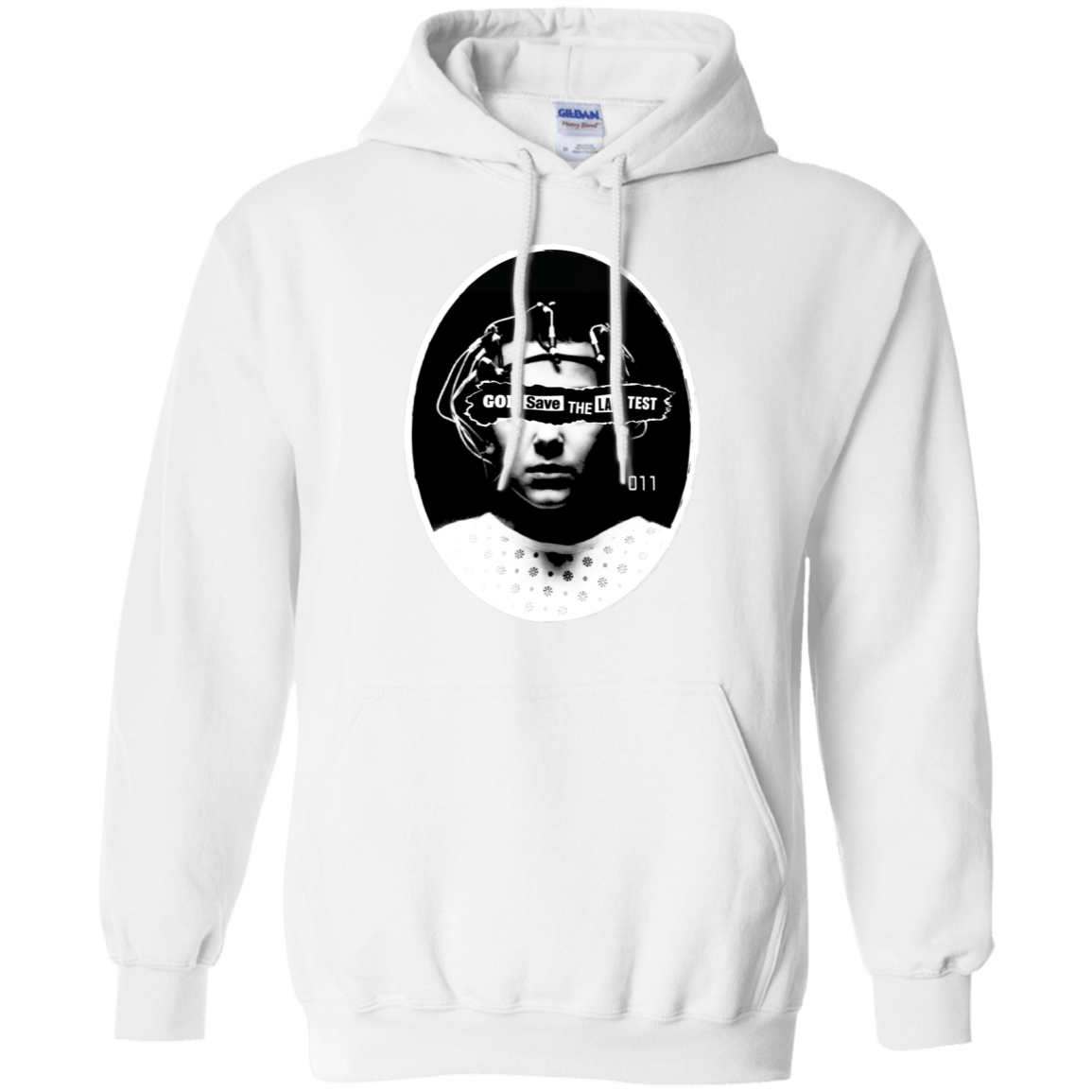 Sweatshirts White / S God Save The Lab Test Pullover Hoodie