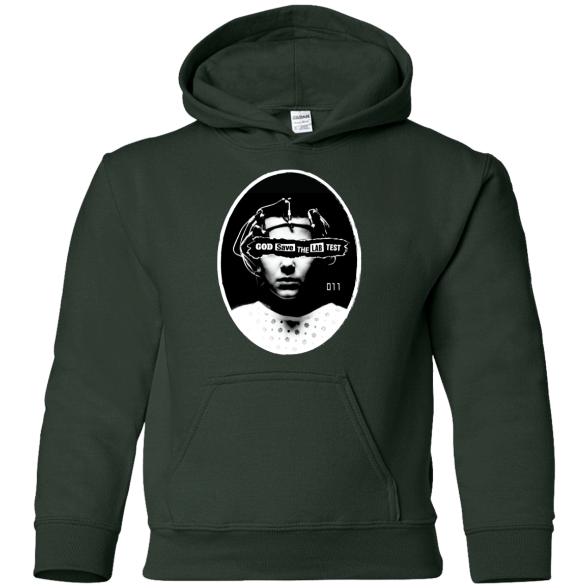 Sweatshirts Forest Green / YS God Save The Lab Test Youth Hoodie