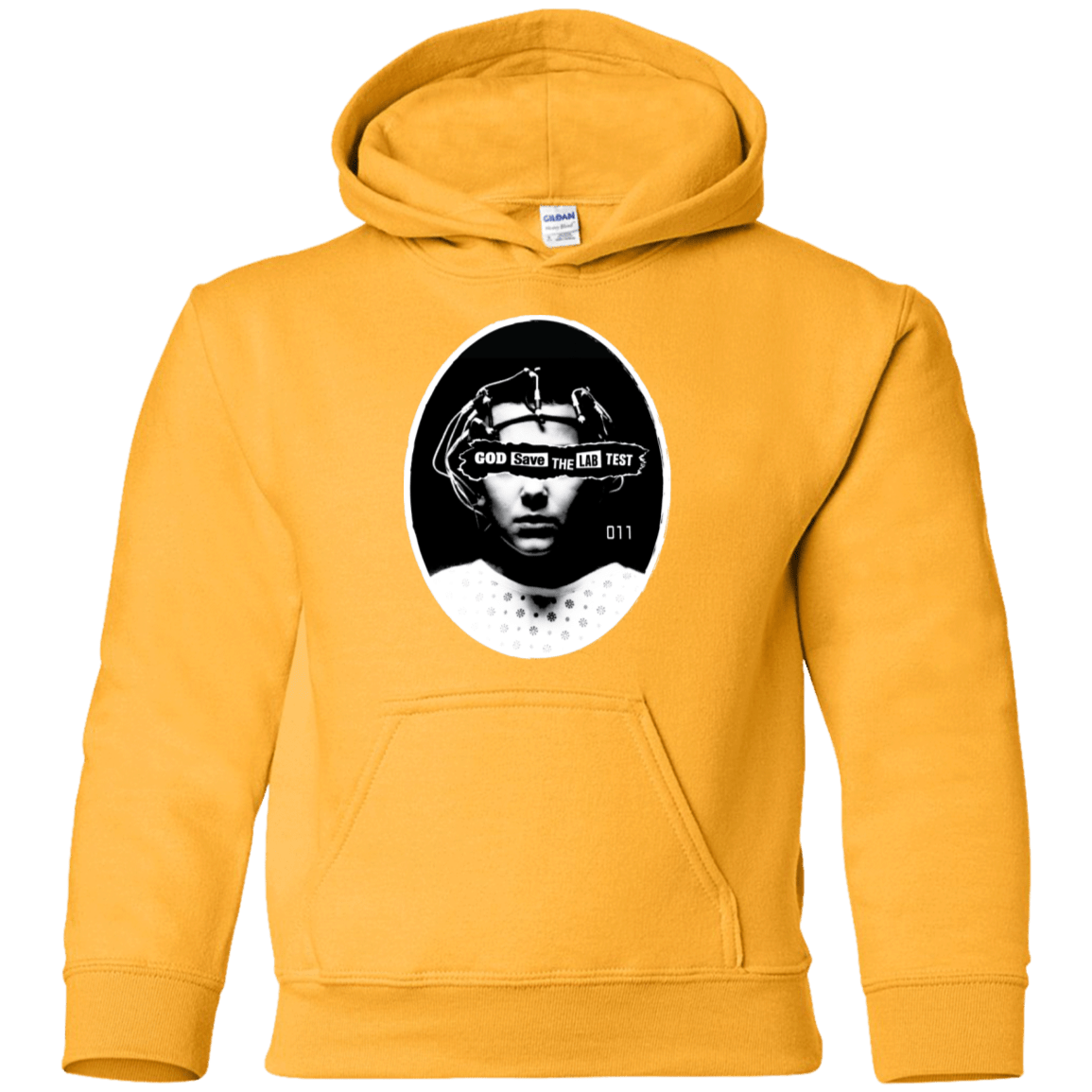 Sweatshirts Gold / YS God Save The Lab Test Youth Hoodie