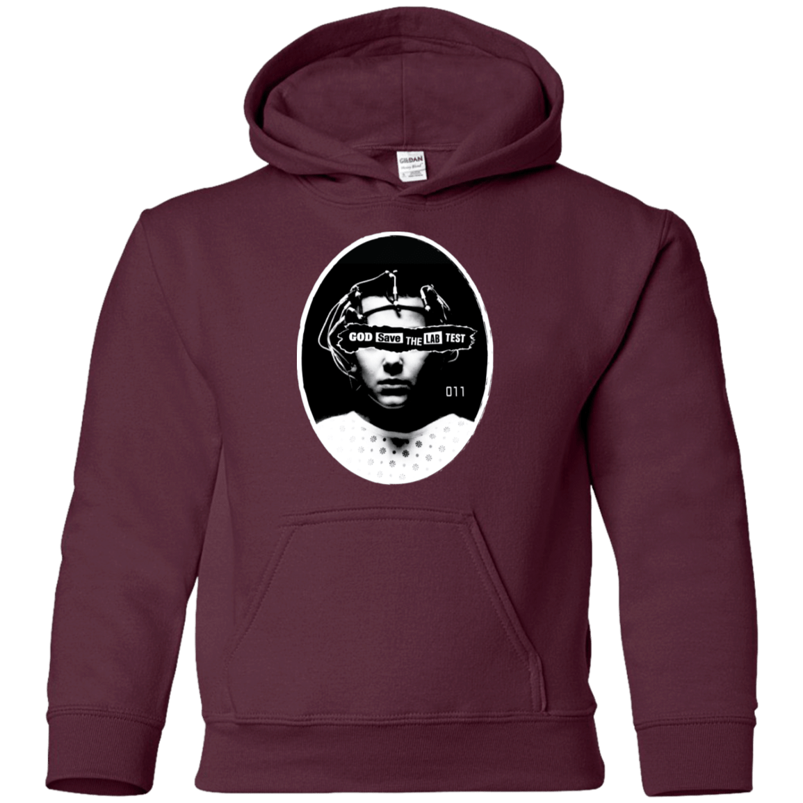 Sweatshirts Maroon / YS God Save The Lab Test Youth Hoodie