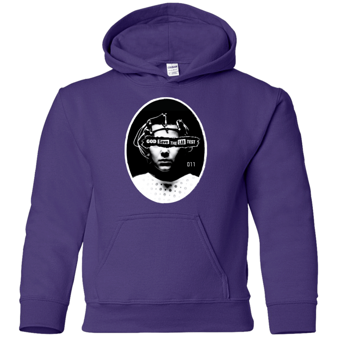 Sweatshirts Purple / YS God Save The Lab Test Youth Hoodie