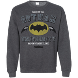 Sweatshirts Dark Heather / Small Gotham University Crewneck Sweatshirt