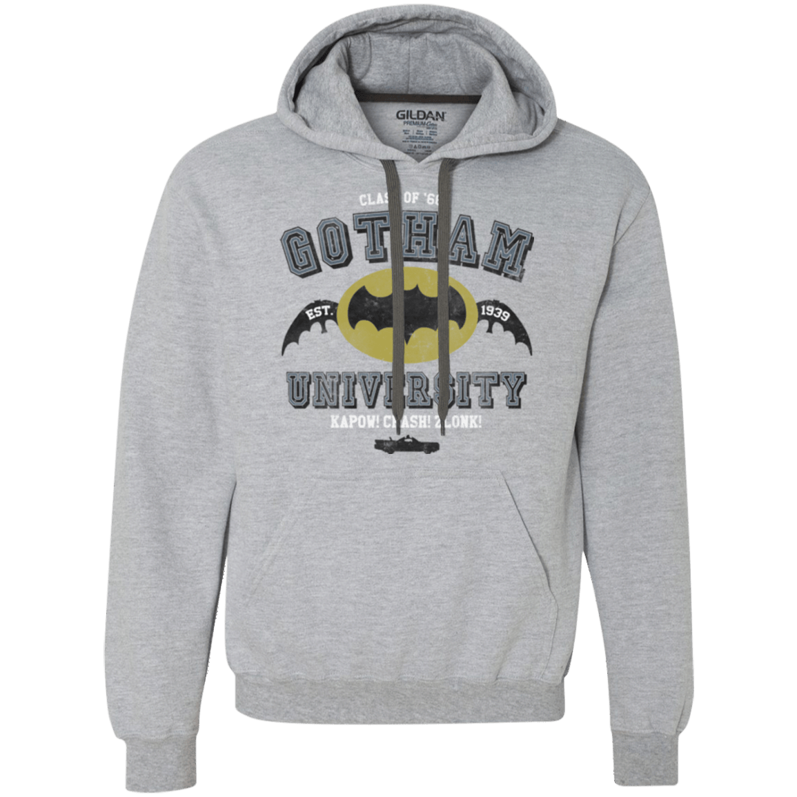 Sweatshirts Sport Grey / Small Gotham University Premium Fleece Hoodie