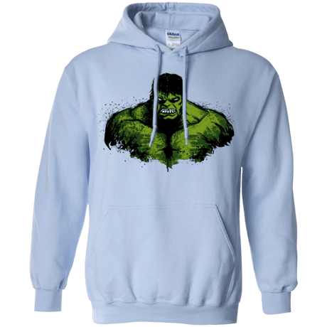 Sweatshirts Light Blue / Small Green Fury Pullover Hoodie
