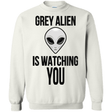 Sweatshirts White / Small Grey Alien Crewneck Sweatshirt