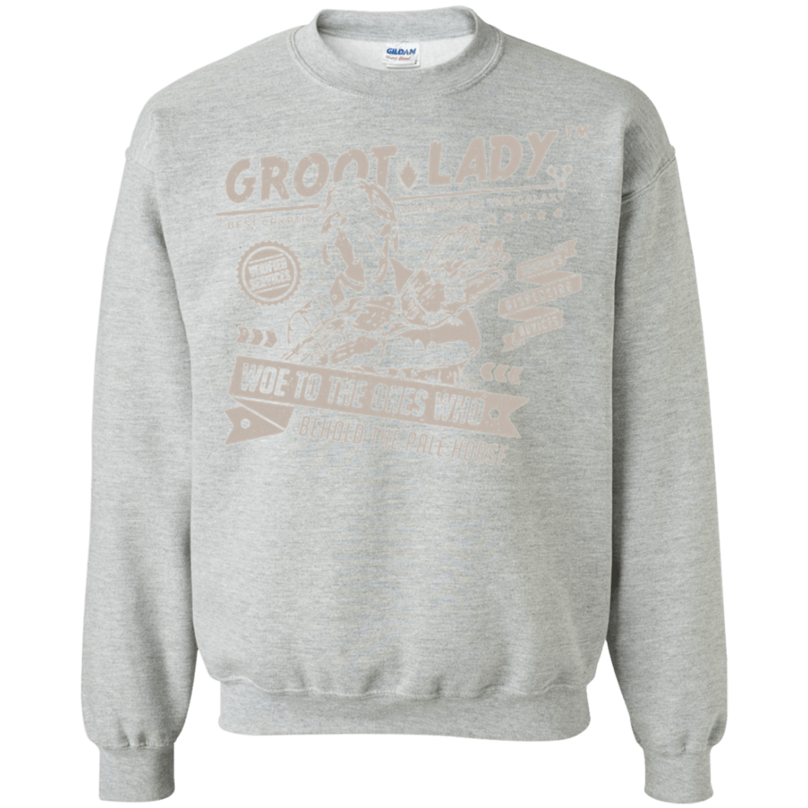 Sweatshirts Sport Grey / Small Groot Lady Crewneck Sweatshirt