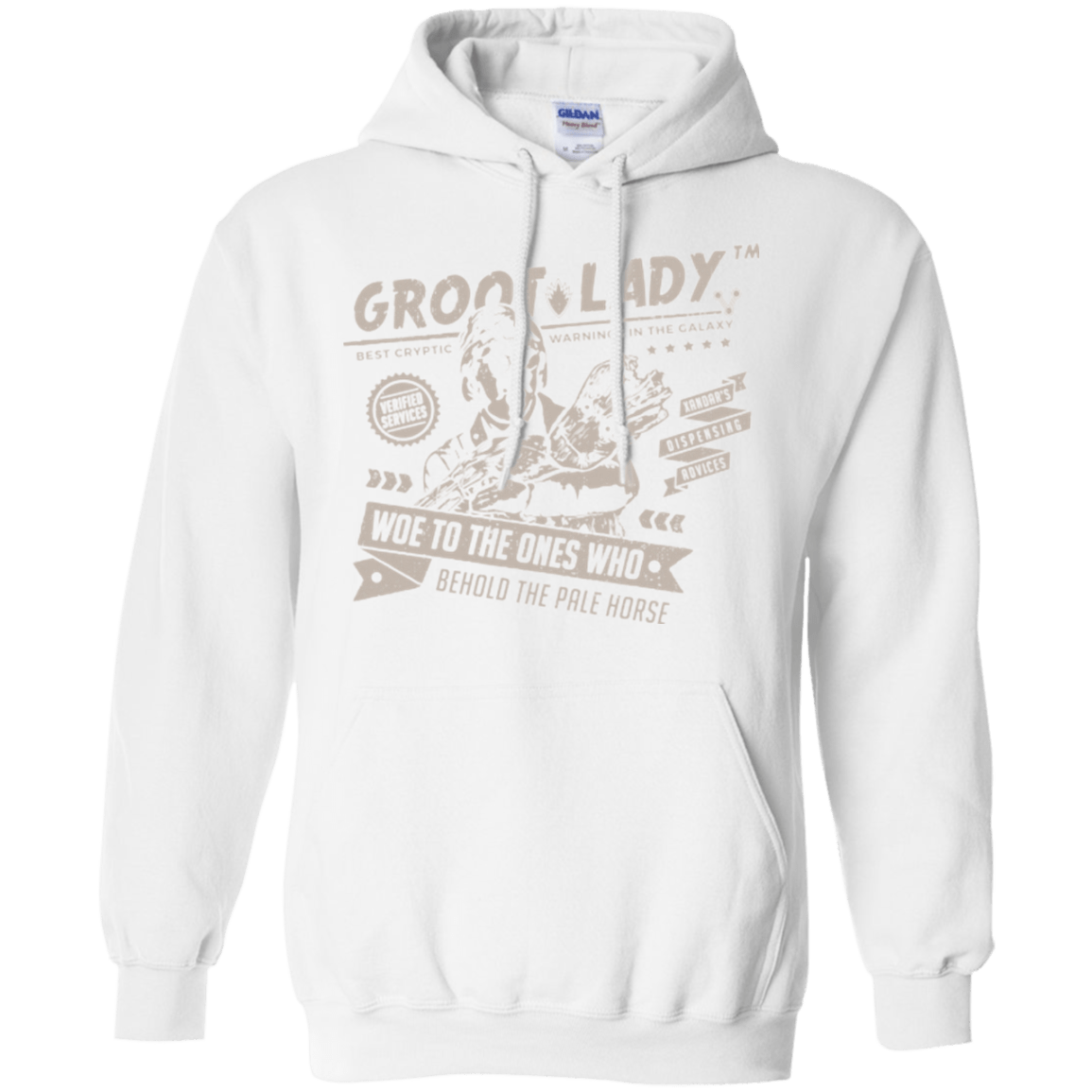 Sweatshirts White / Small Groot Lady Pullover Hoodie