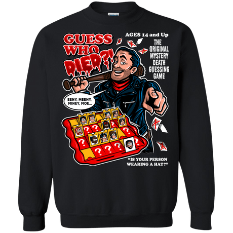 Sweatshirts Black / Small Guess who Died Crewneck Sweatshirt