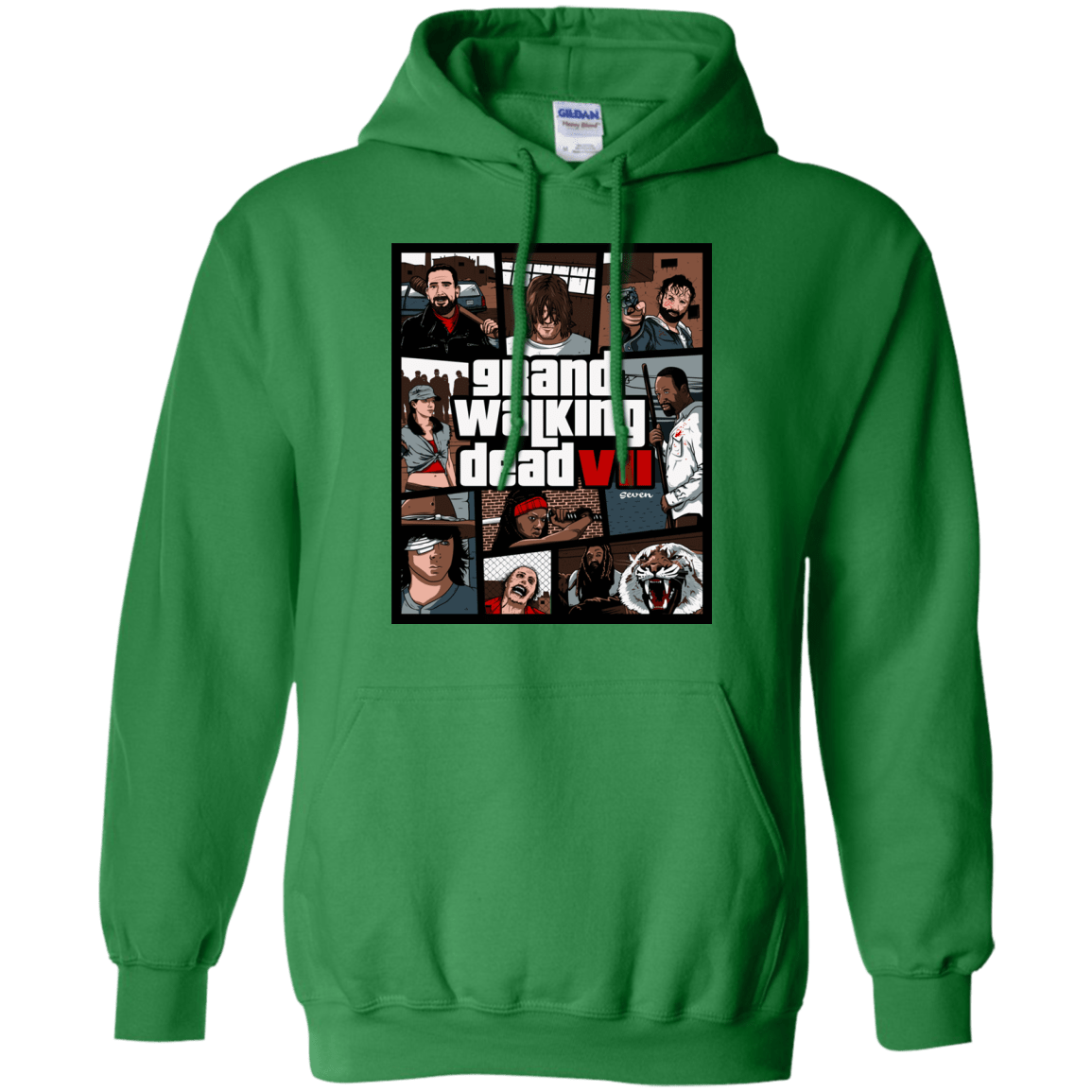 Sweatshirts Irish Green / Small GWD7 Pullover Hoodie