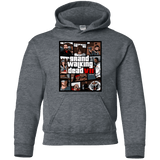 Sweatshirts Dark Heather / YS GWD7 Youth Hoodie