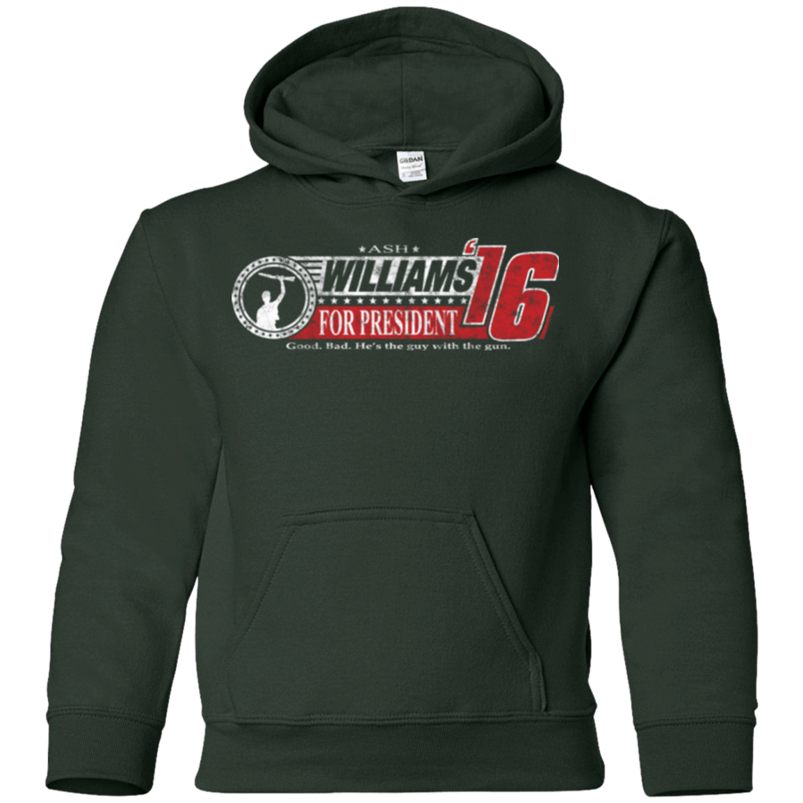 Sweatshirts Forest Green / YS Hail To The Chief Youth Hoodie