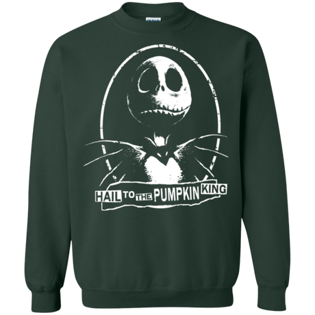 Sweatshirts Forest Green / Small Hail To The King Crewneck Sweatshirt