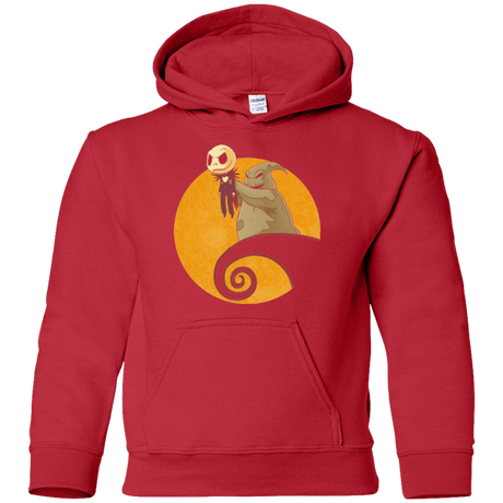 Sweatshirts Red / YS Halloween King Youth Hoodie