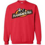 Sweatshirts Red / Small Hammerall Crewneck Sweatshirt