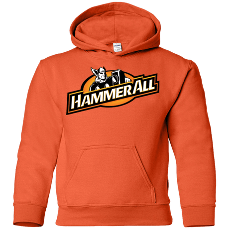 Sweatshirts Orange / YS Hammerall Youth Hoodie