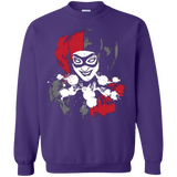 Sweatshirts Purple / Small Harlequin Crewneck Sweatshirt