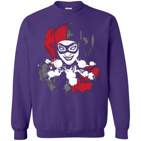 Sweatshirts Purple / Small Harlequin Crewneck Sweatshirt