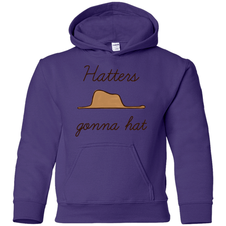 Sweatshirts Purple / YS Hatters Gonna Hat Youth Hoodie