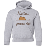Sweatshirts Sport Grey / YS Hatters Gonna Hat Youth Hoodie