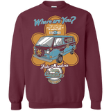Sweatshirts Maroon / Small Haunt Van Crewneck Sweatshirt