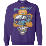 Sweatshirts Purple / Small Haunt Van Crewneck Sweatshirt