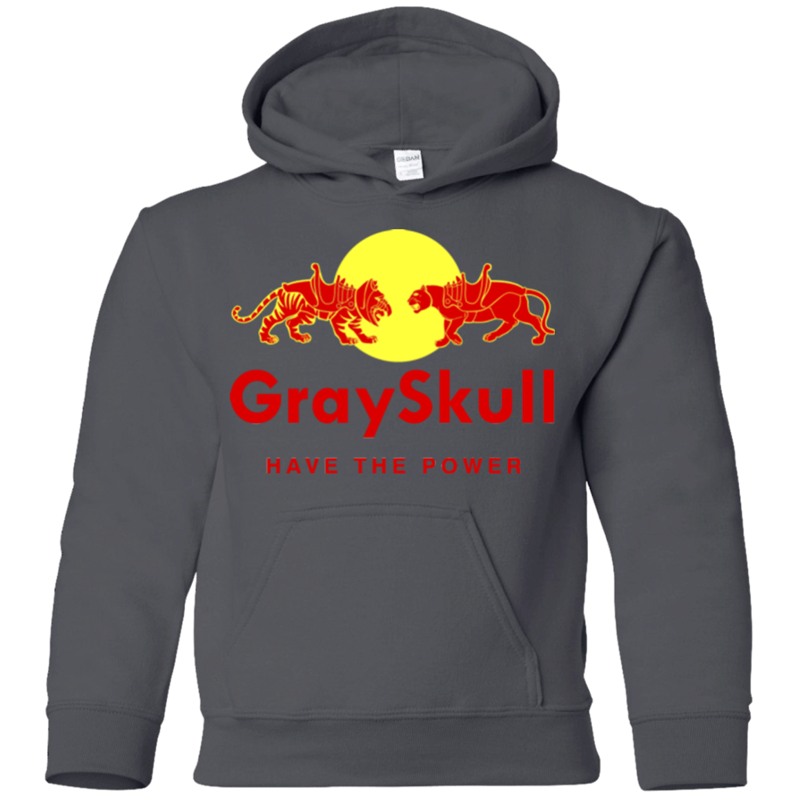 Sweatshirts Charcoal / YS Have the power Youth Hoodie